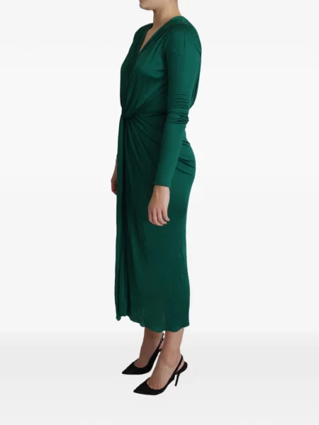 Lung rochie midi Dolce & Gabbana verde