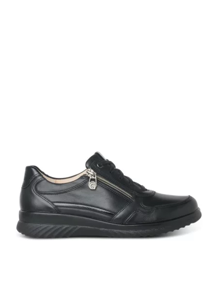 Sneakersy Ganter sznurowane czarne