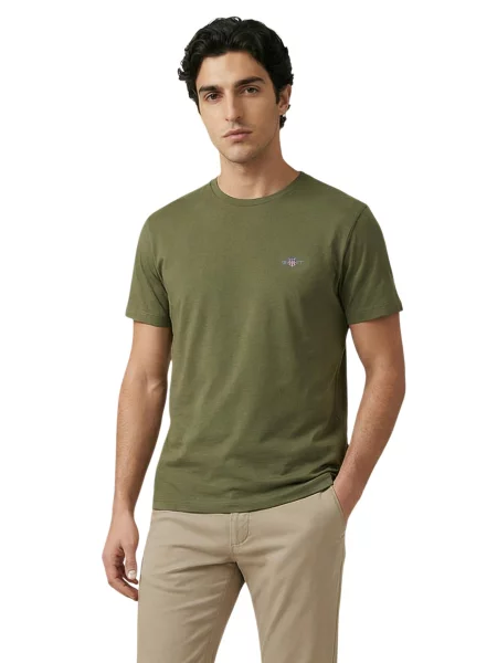 Tricou Gant verde