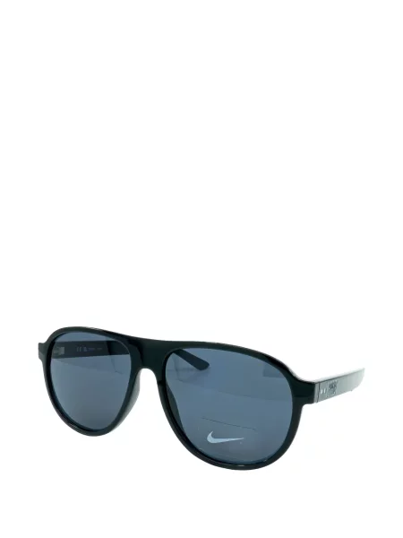 Ochelari de soare Nike de catifea cu autograf retro alb