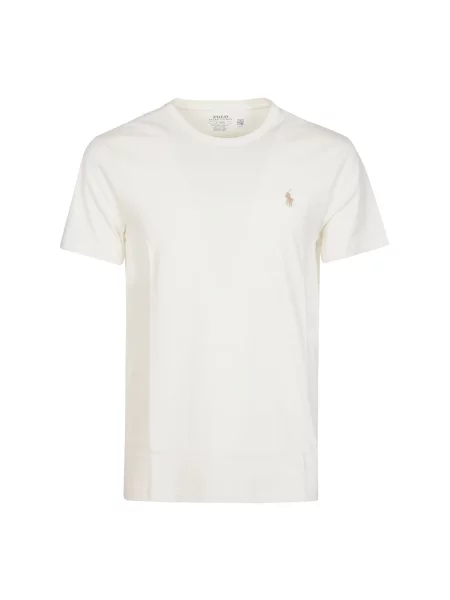 Koszulka polo Polo Ralph Lauren z logo biała