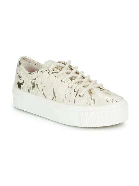 Pantofi Desigual streetstyle bej