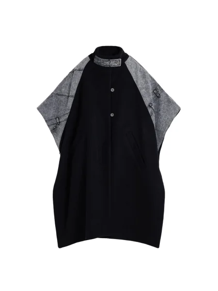 Palton Desigual tradițional negru