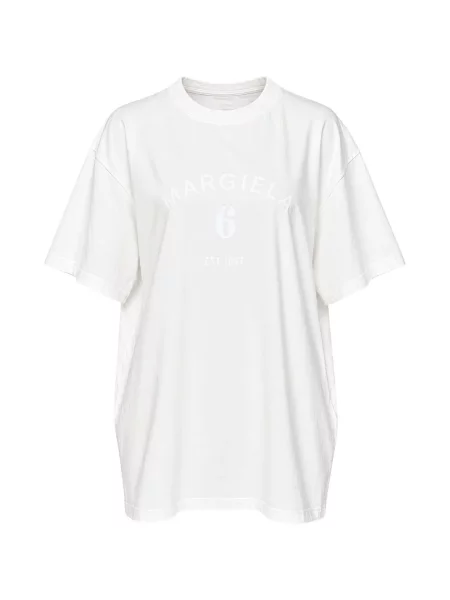 Tričko Mm6 Maison Margiela biela