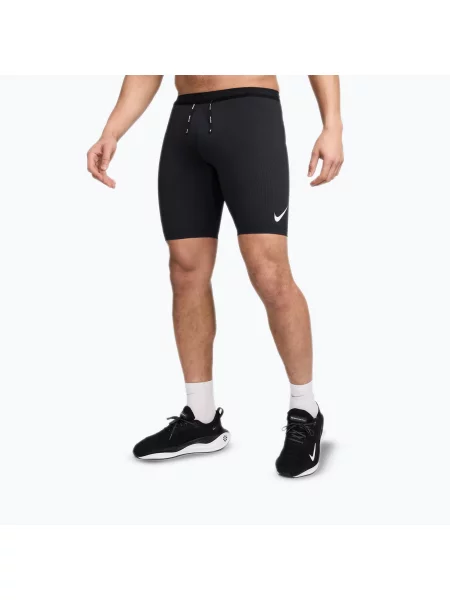 Шорти для бігу Nike AeroSwift Dri-Fit ADV Tights black/summit white білі