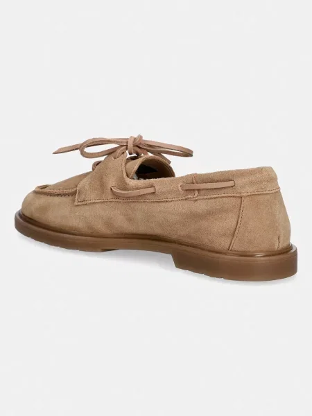 Loafersy Tommy Hilfiger zamszowe brązowe