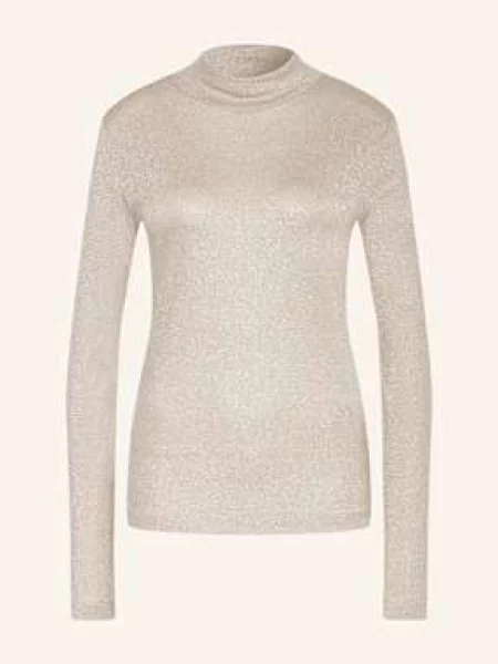 Riani Tričko S Dlouhým Rukávem S Třpytivou Přízí krémová