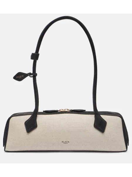 Torbica Alaia iz semiša bež
