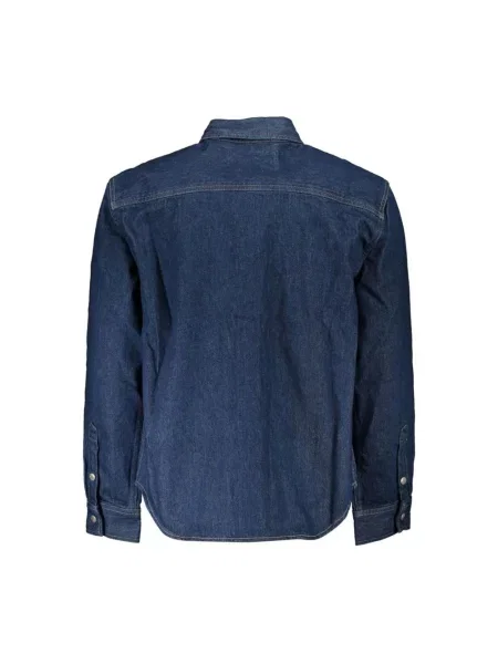 Kurtka jeansowa Calvin Klein niebieska