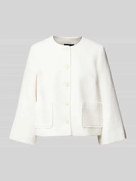 Żakiet z efektem bouclé model ‘Jovanna’ Joop! biała
