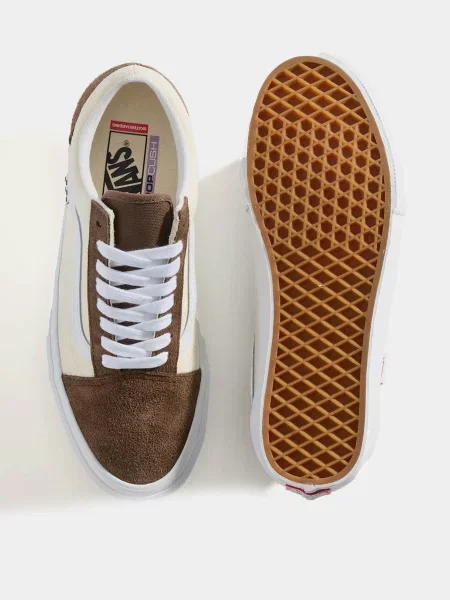 Замшевые кеды Vans коричневые