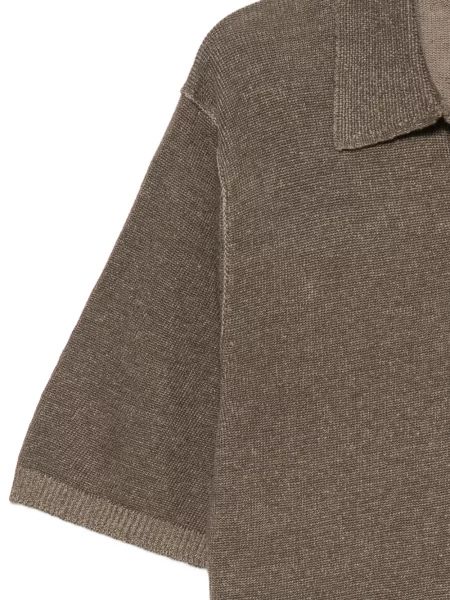 Πλεκτό μικρός polo Marc O'polo πράσινο