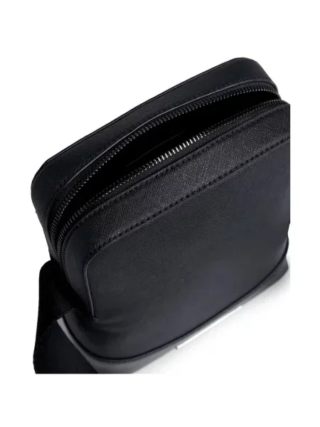 Crossbody taška Calvin Klein s autogramem černá
