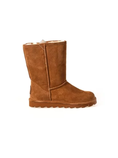 Krótkie botki Bearpaw zamszowe brązowe