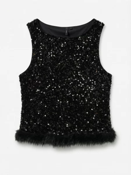 VERO MODA Top VMBella' crna