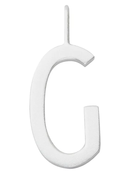 Srebrni privjesak Design Letters