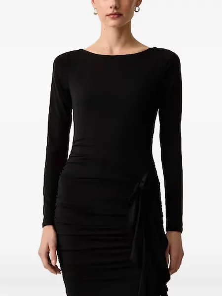 Rochie mini Guess cu volane negru