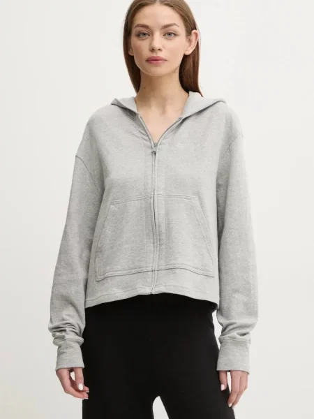 Суичър с качулка Calvin Klein Underwear с качулка сиво
