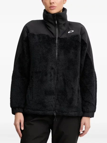 Geacă Oakley din fleece negru