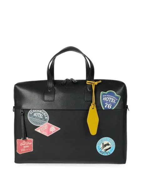 Geantă Paul Smith din piele negru