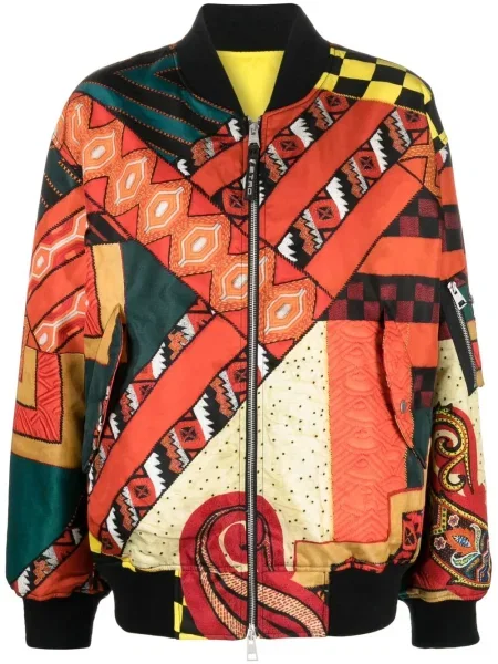 Geacă bomber Etro portocaliu