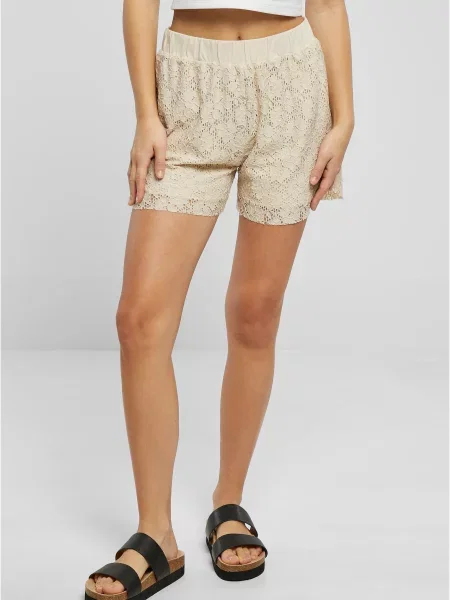 Pantaloni scurți Urban Classics din dantelă