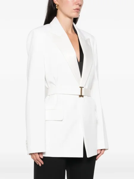 Sacou Victoria Beckham alb