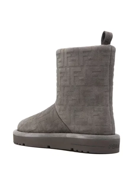 Botine Fendi gri