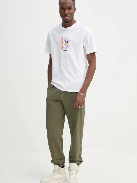 Спортивні штани adidas Originals Wabash з принтом зелений