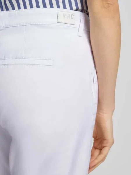 Spodnie Chino Klasyczna Jakość MAC białe