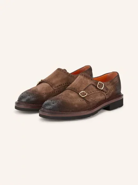 Monki Santoni hnědé