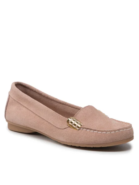 Mocasini Filipe roz