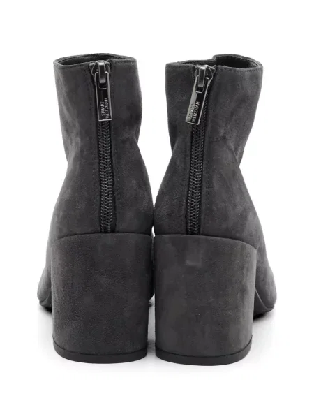 Cizme scurte Stuart Weitzman din piele de căprioară gri