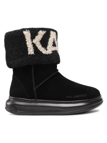 Śniegowce KARL LAGERFELD czarne