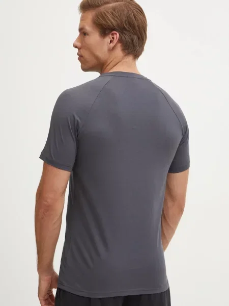BOSS kratka majica T-Shirt RN Slim Fit siva
