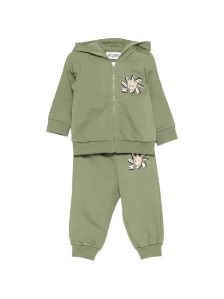 Komplet dresowy dziecięcy Moschino zielony