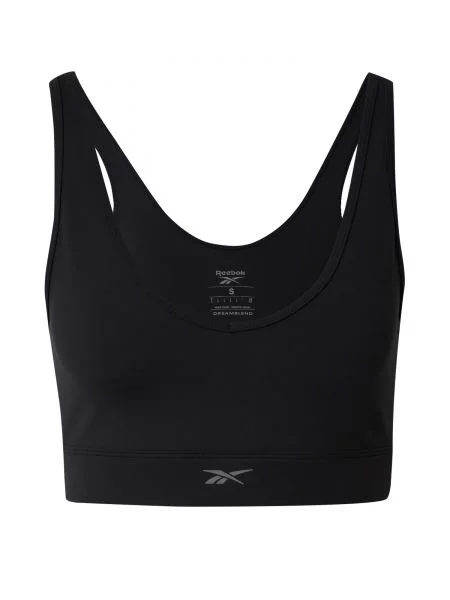 Športová podprsenka Reebok Active Collective Dreamblend čierna
