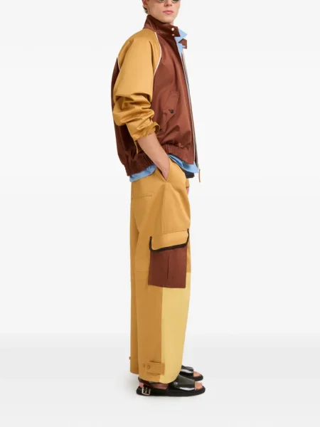 Pantaloni cargo Marni galben