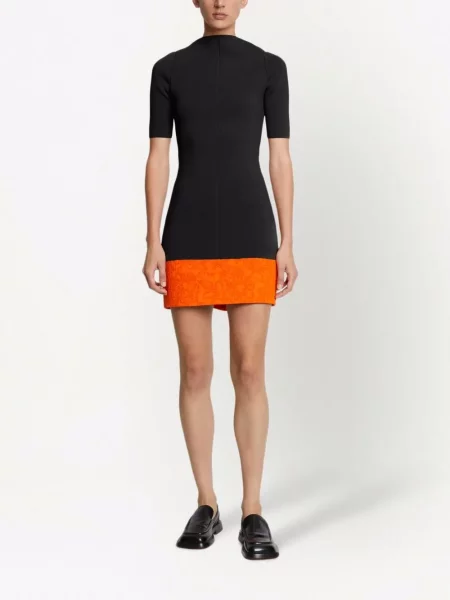 Megztas netikras golfas palaidinė be rankovių Proenza Schouler juoda