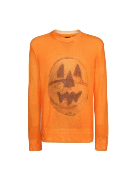 Sweter Givenchy pomarańczowy