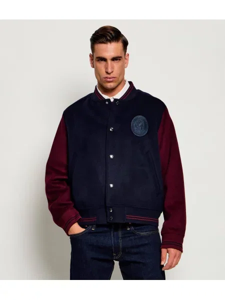 Tommy Hilfiger De lână geacă bomber cu adaos de cașmir