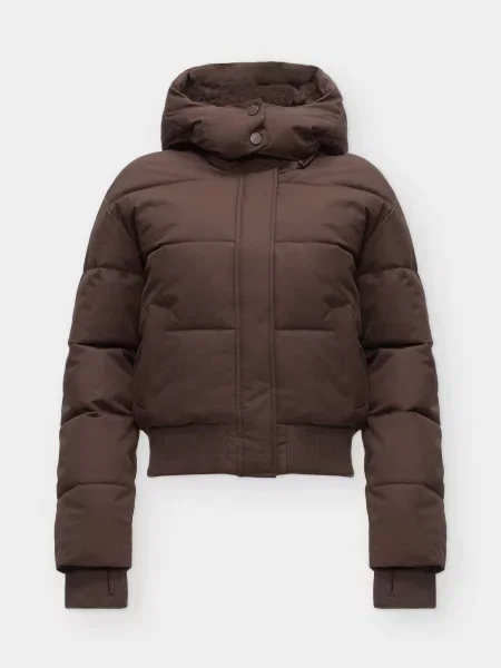 HOLLISTER Geacă de iarnă FEEL GOOD ciocolatiu
