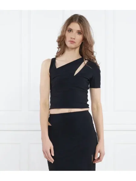 Patrizia Pepe Bluză MAGLIA negru