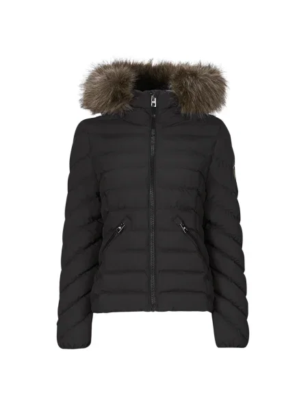Jachetă cu glugă Superdry cu glugă negru