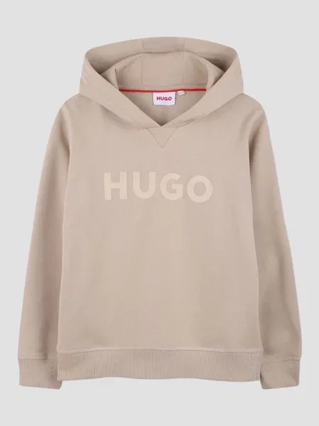 Дитяче Худі HUGO Kids бежевий