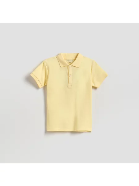 Reserved polo tričko světle žlutá