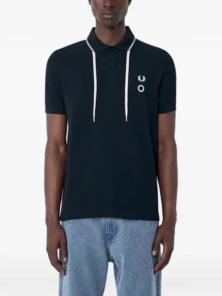 Tricou polo Fred Perry cu cordon negru