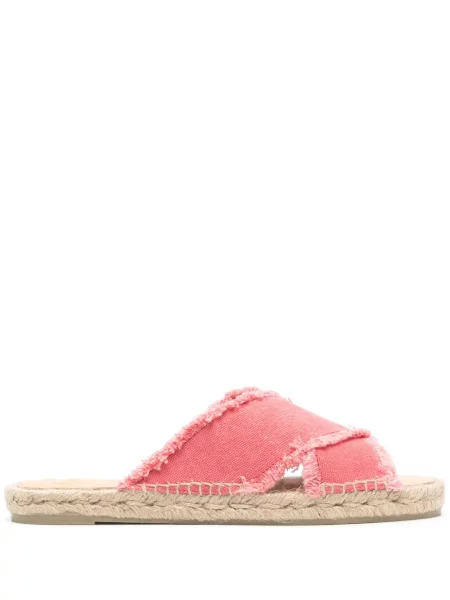 Espadrile Castaner din canvas roz