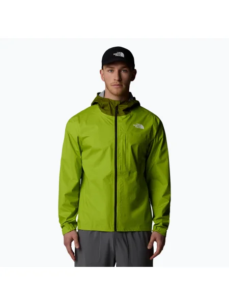 Мъжки яке за бягане The North Face Higher Run Rain meadow grass зелено