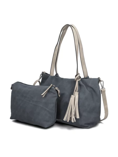 Kabelka Shopper modrá